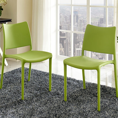Chaise en plastique Modway Hipster