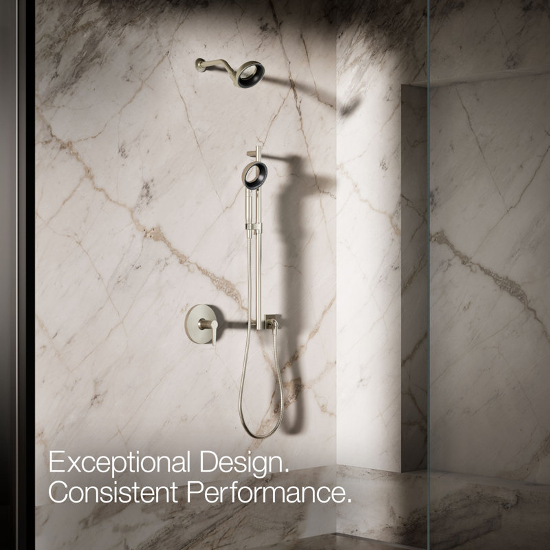 Statement Ves Single-Function Handshower 1.5 Gpm, Vibrant Brushed Nickel