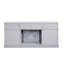 Console 70 po avec foyer et chauffage