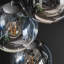 Binca 5 - Light Shaded Globe Pendant