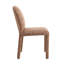Chaise d'appoint en chenille (ensemble de 2)