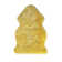 Tapis jaune en peau de mouton Haghni