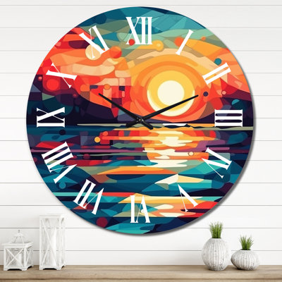 Metal Wall Clock