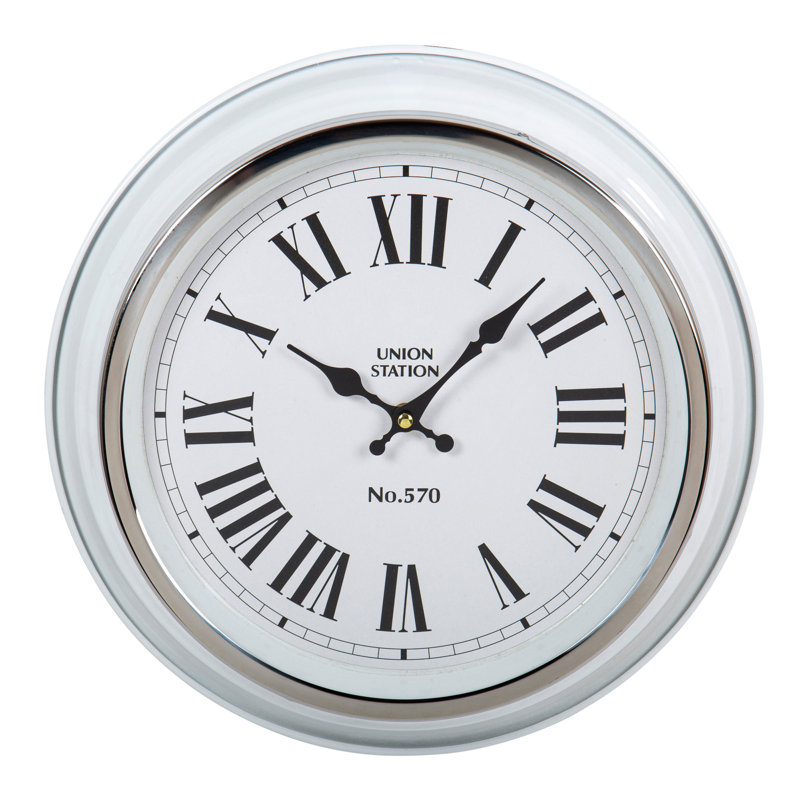 Horloge murale 13,5 po Brecken