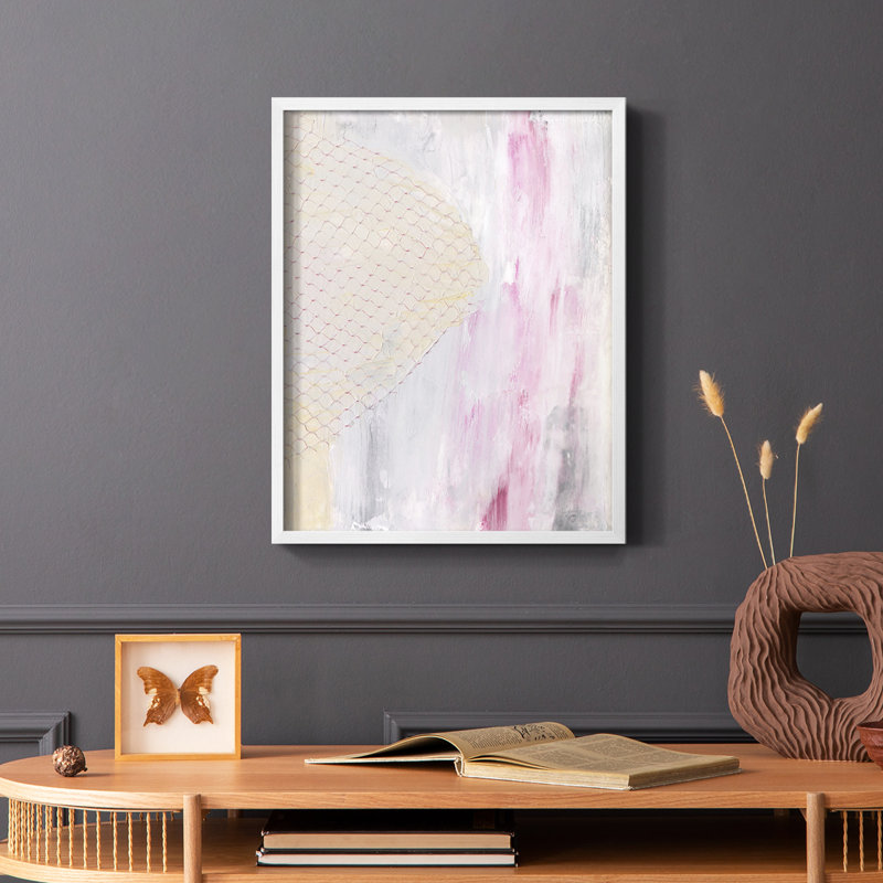 «Get Sweet II», reproduction encadrée - bois massif, Blanc, H 14 po x l 11 po