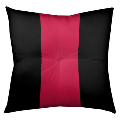 Striped Reversible Throw Pillow