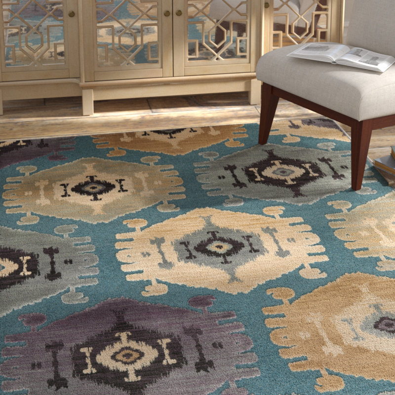 Braswell Performance Geometric Rug, Rectangle 5'3" x 7'6"