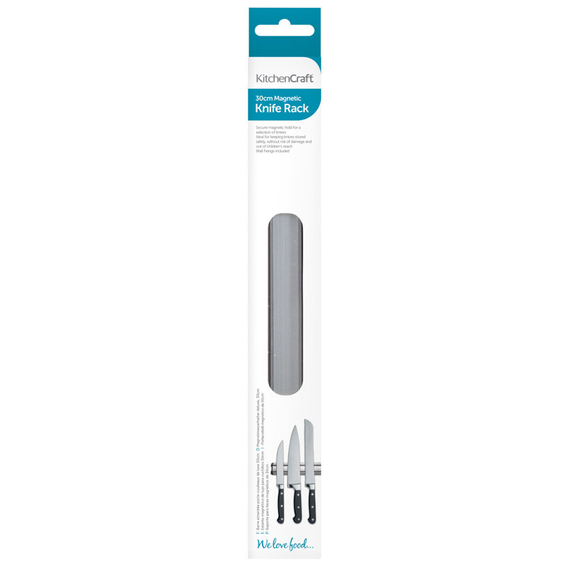 KitchenCraft Magnetic Knife Holder, 30 cm
