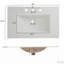 30" Bathroom Vanity with Ceramic Sink with Adjustable Shelf and Tip-Out Tray-83784251