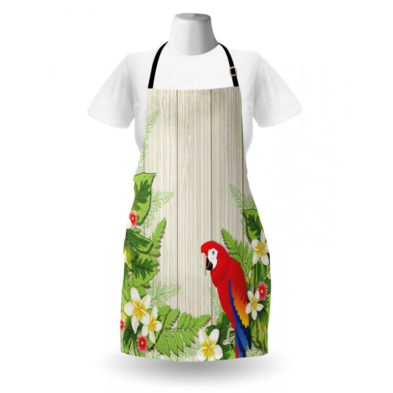 Floral Bib Apron