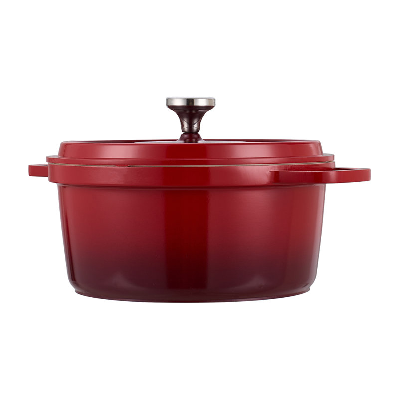 Living And Home 4.75L Pot Set, Red