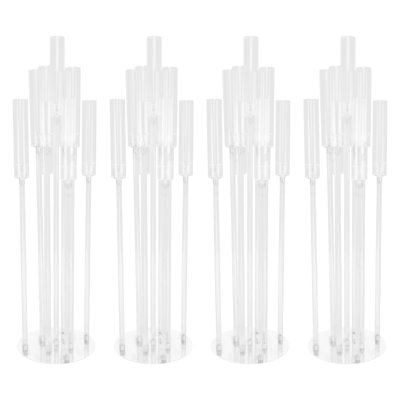 Tabletop Acrylic Candle Holder Wedding & Party Centerpiece Decor Candle Holder