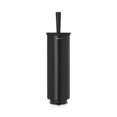 Porte-brosse de toilette profilé et support de brabantia
