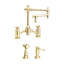 Towson Bridge Faucet - 12" Articulated Spout-795599961
