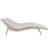Palma Chaise - Natural/Linen Wicker