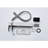 Stainless Steel Bathroom Faucet With Waterfall Spout Design, Single Handle For Convenient Operation And Precise Water Control, Brushed Nickel A Modern Appearance Sink Faucet, Material Handle, To-124831452