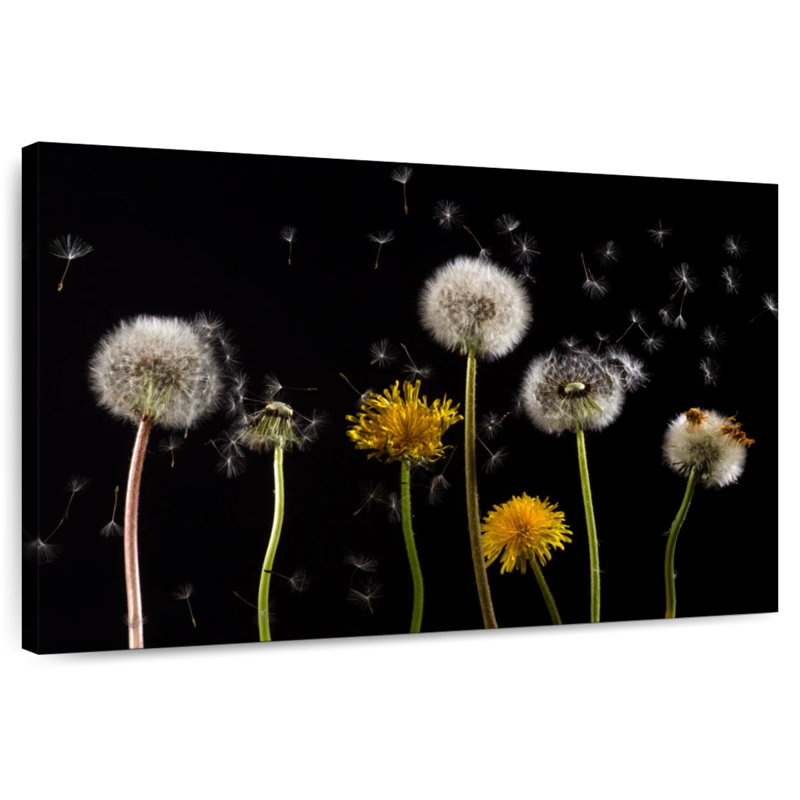 Harnek Dandelion In The Wind, 8" H x 12" W