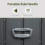 Boîte de rangement extérieure 150 gallons imperméable