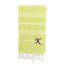 Serviette de plage 100% coton Pestemal Lucky-29965820-29965828