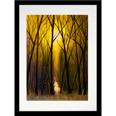 «White Unicorn» par Ed Capeau - reproduction d'art