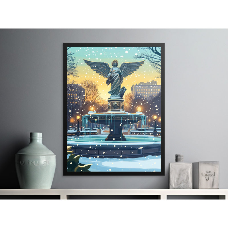 Kirsty 1 Piece Floater Frame Wall Art, 12x16