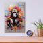 Art mural en verre épique «Colorful Monkey» par Andreas Magnusson-103931815
