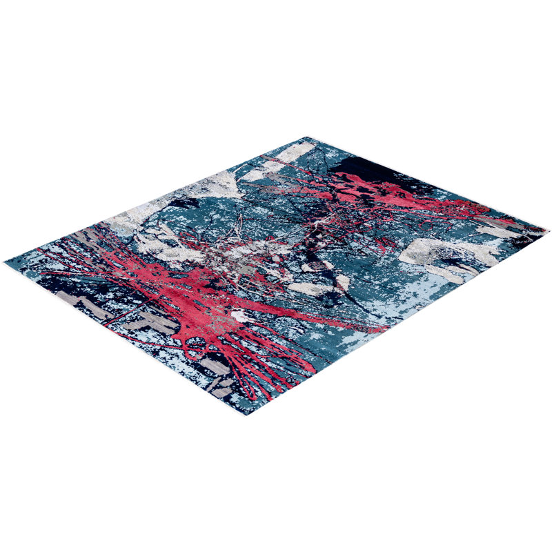 Overdyed One-of-a-Kind 8' 2" X 10' 1" Hand Knotted Area Rug