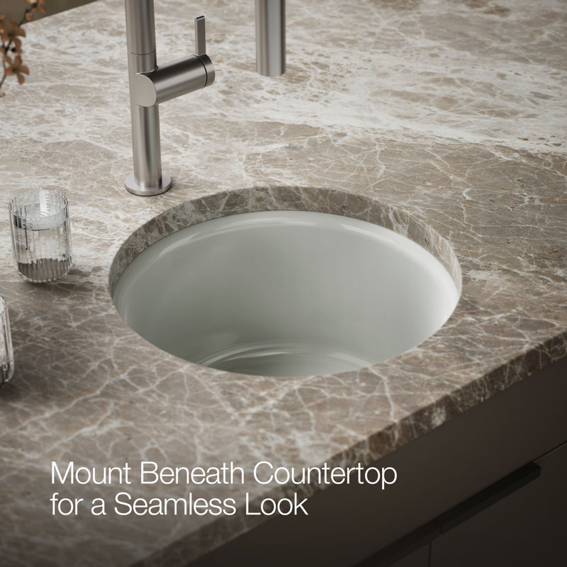 Porto Fino™ Top-Mount/Under-Mount Bar Sink, Sea Salt