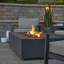 AEGEAN Propane / Natural Gas Outdoor Fire Pit Table-927486163-820273393