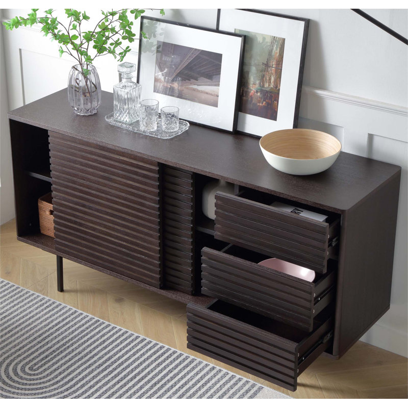 Buffet ou meuble télé Mid-Century