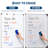 Magnetic Rolling Whiteboard on Wheels with Paper Holder & Hooks – 40"x28" Mobile Dry Erase Board for Office, Training Room & Home-138837393