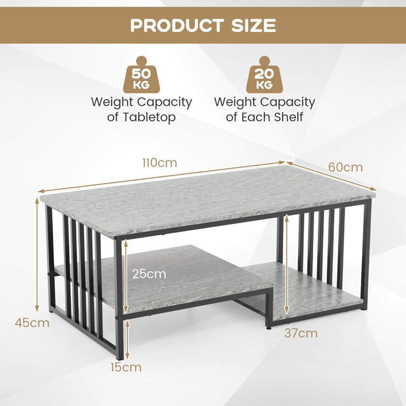 Datia Coffee Table with Storage