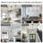 1-light 7.67" Wide Kitchen Island Light With Rippled Glass For Kitchen Island-512223532