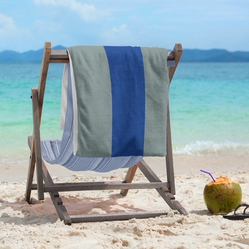 Beach Towel, Home Light Gray/Blue
