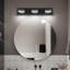 Luminaire de meuble-lavabo moderne à 3 lumières 23,62 po à DEL 5CCT avec finition noire sur miroir-1432835414-1432835415