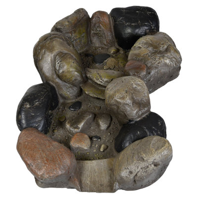 Whitlow Outdoor Weather Resistant Rock Fountain