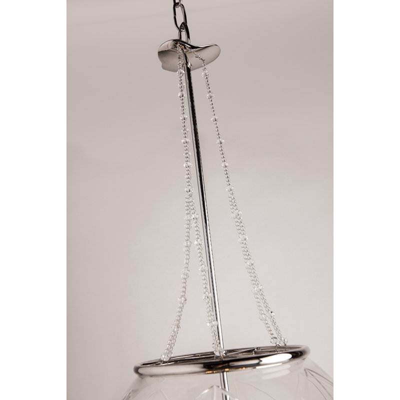 Pierce 3 - Light Pendant, Polished Nickel