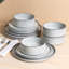  Service de table en grès 12 pièces Sleek Line - Service pour 4-407905216