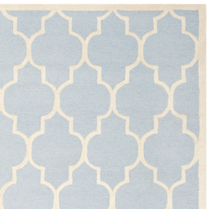 Django Geometric Wool Hand Woven Area Rug