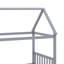 Twin-Sized House-Shaped Children's Bed-1931103445