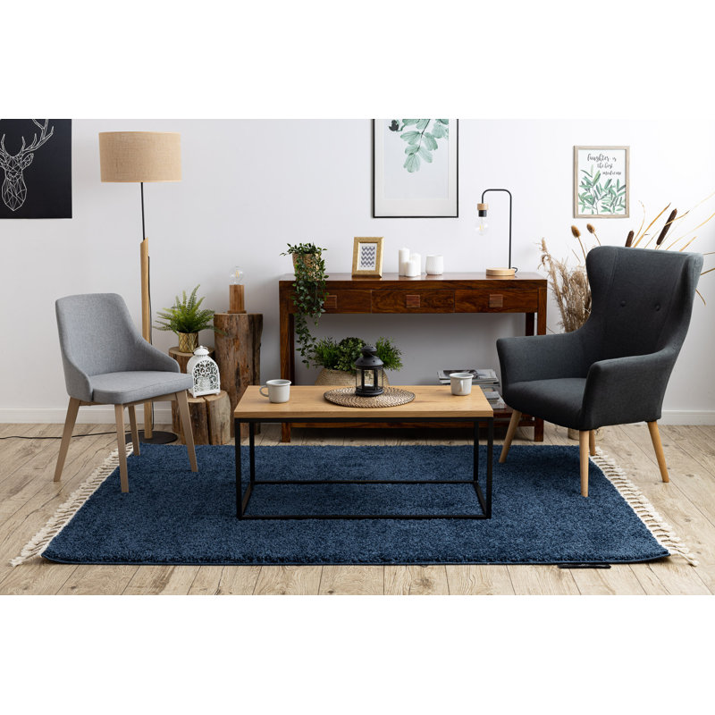 Berber Solid Colour Area Rug, Rectangle 180 x 270cm
