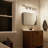 Winder 4-Light Brushed Nickel Vanity Light with Clear Glass Shades-826519551