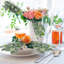 Arrangement floral de baies d'eucalyptus