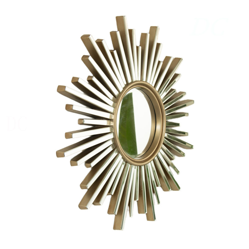 Miroir 33 po Gemme, miroir décoratif en forme de Sunburst
