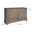 Commode 8 tiroirs Boyer en bois massif l 66 po Boyer-416422479