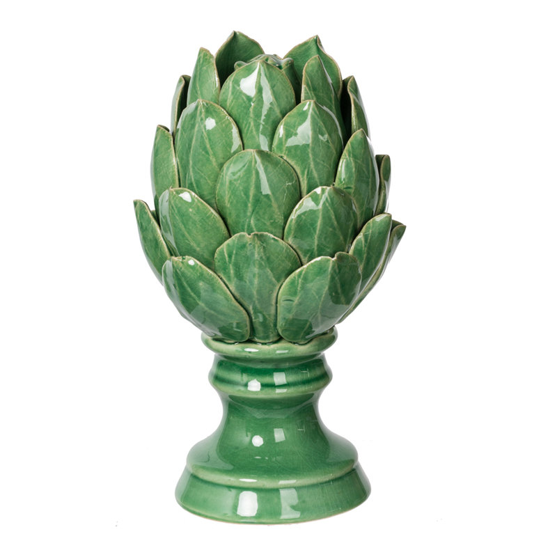 Helsa Blooming Artichoke Accent, Small-Green