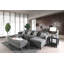 Repose-pieds pouf en chenille 1pc