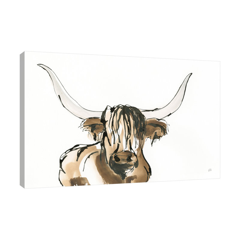 "Highlander II", toile tendue par Chris Paschke, H 48 po x l 48 po x P 1,5 po