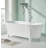 63'' x 29.5'' Freestanding Soaking Acrylic Bathtub-98916249