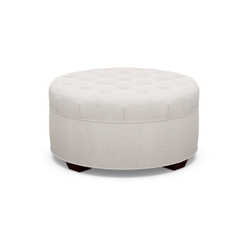 Round Ottoman, 8240-70, Walnut
